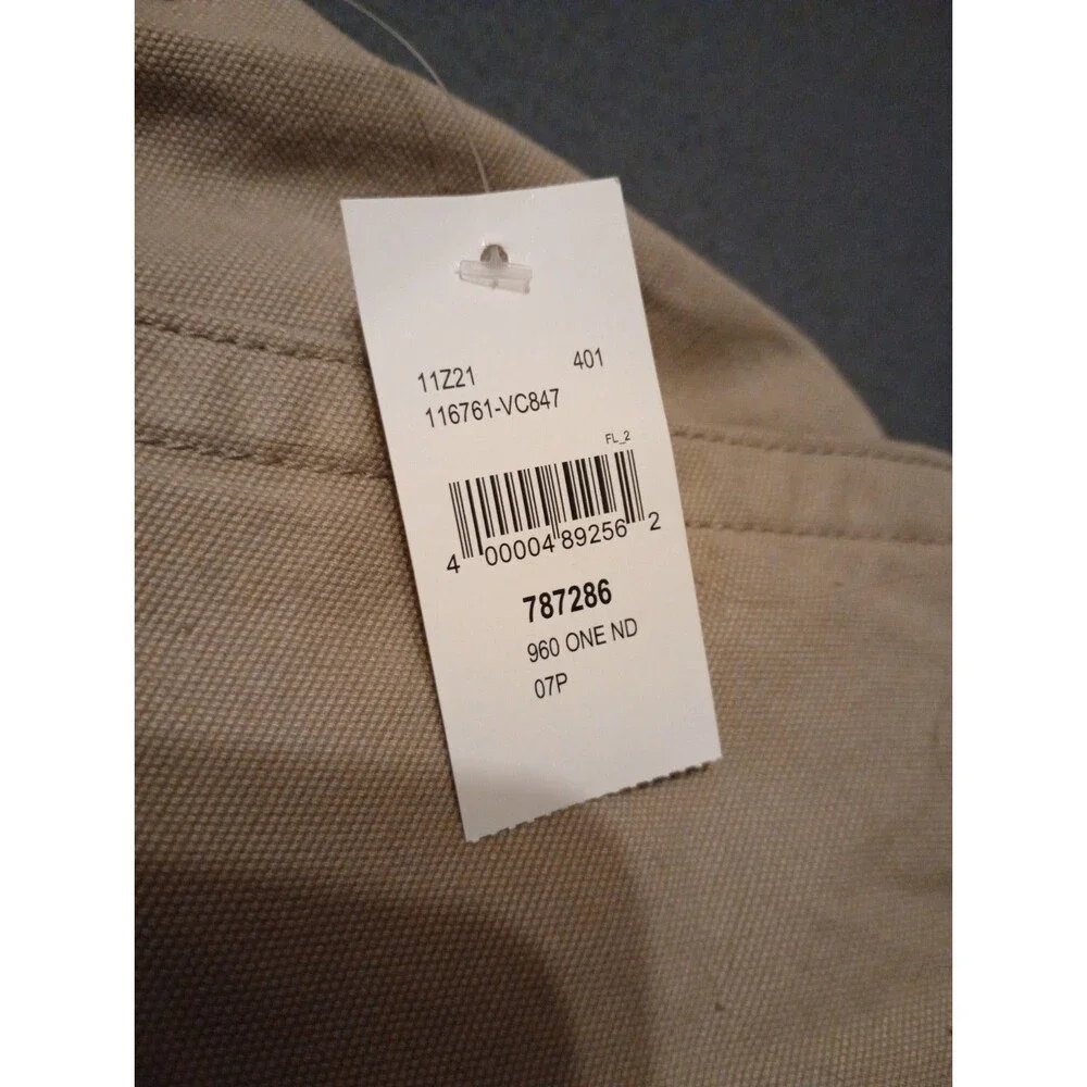 New Wrangler Authentics Men’s Cargo Shorts Tan Size 48
